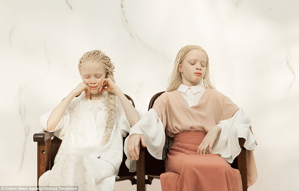 ECB  Mara pictured with sister Lara said Growing up like this was ama a