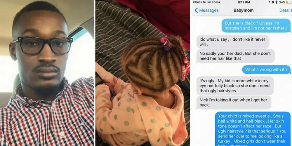 Black Dad Puts Racist Baby Mama On Blast After He Takes Their Biracial