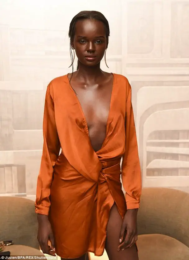 Stunning South Sudanese Model Goes Viral With Her Doll Like Features 