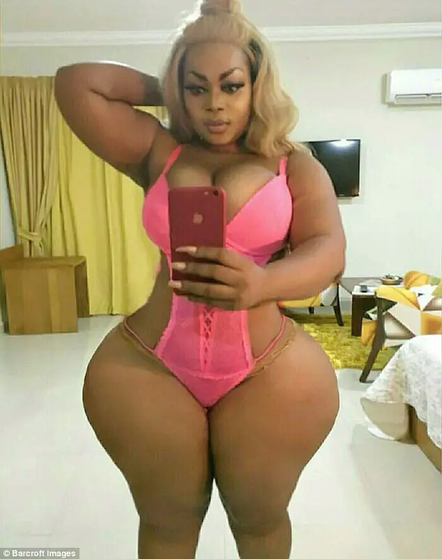 Africas Answer To Kim K Who Has A 60 Inch Butt Insists Her Curves 