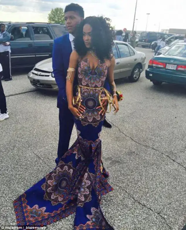 Outrage As White Teacher Tells Black Student Her African Themed Prom Dress Is Too Tacky!