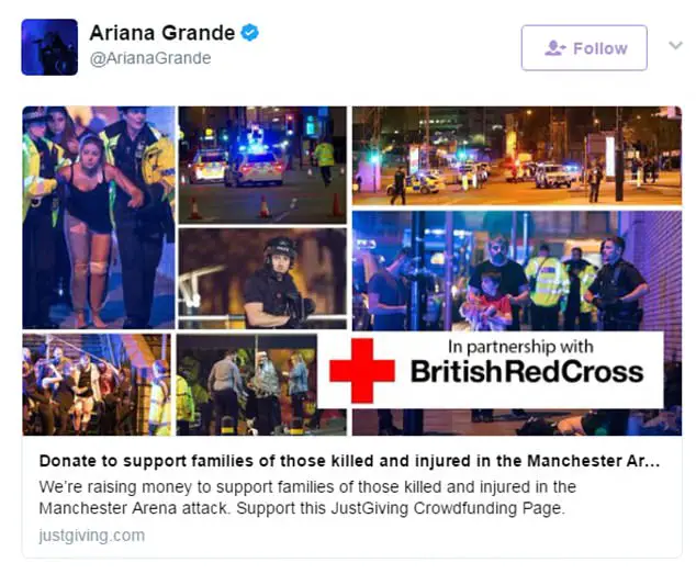 Ariana Grande Vows To RETURN To Manchester For Benefit Concert After Telling Fans ‘We Won’t Let Hate Win’