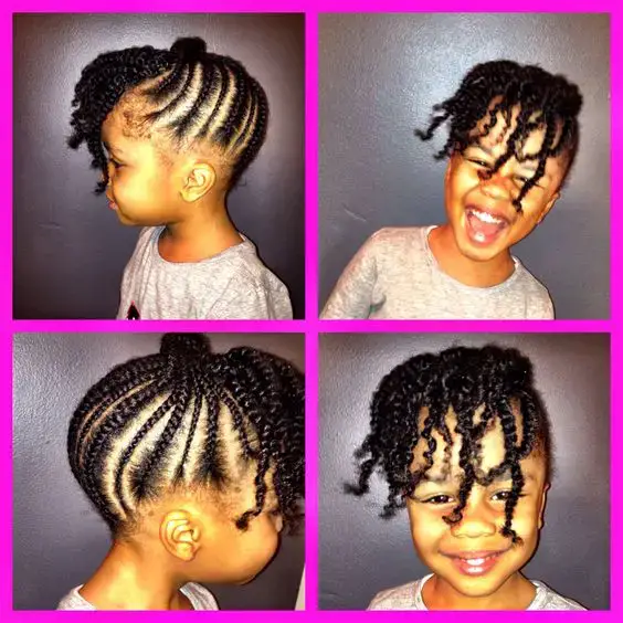 10 Beautiful Black Girls Hairstyles For Your Little Darling