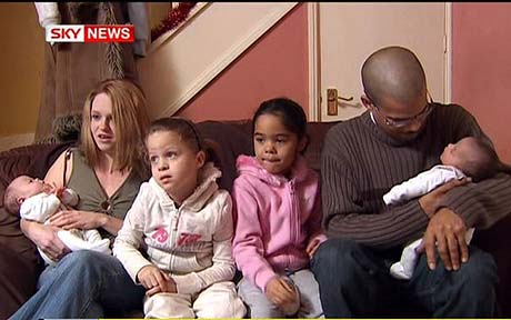 Couple Gives Birth To A Set of Black and White Twins. Seven Years Later, Another Miracle!