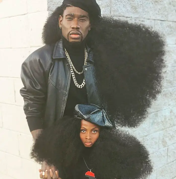 Father And Daughter Break The Internet With Their Voluminous Natural Hair Photos!