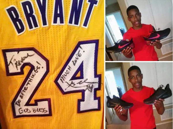 Kobe Bryant Sends Gifts To Brother Of 15-Year-Old Jordan Edwards Who Was Slain By Cop