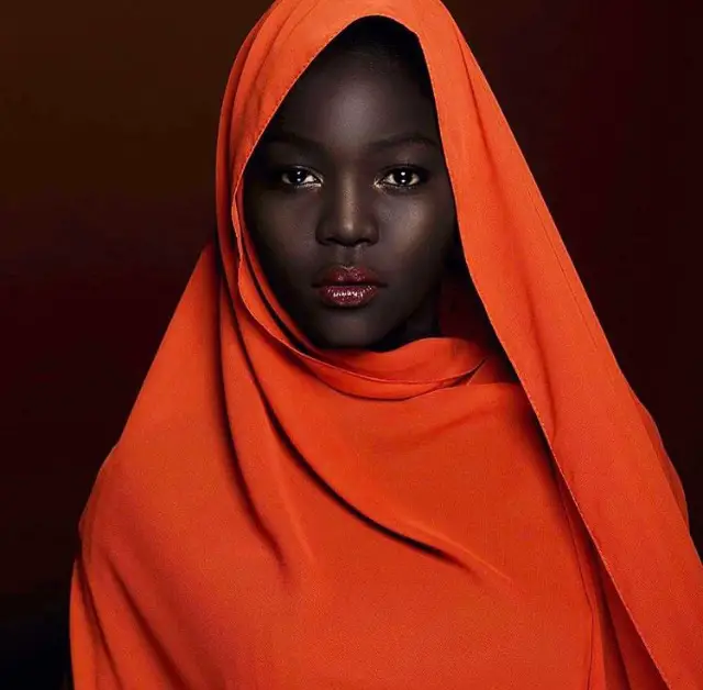 Meet The Beautiful Sudanese Model Nicknamed The “queen Of The Dark”