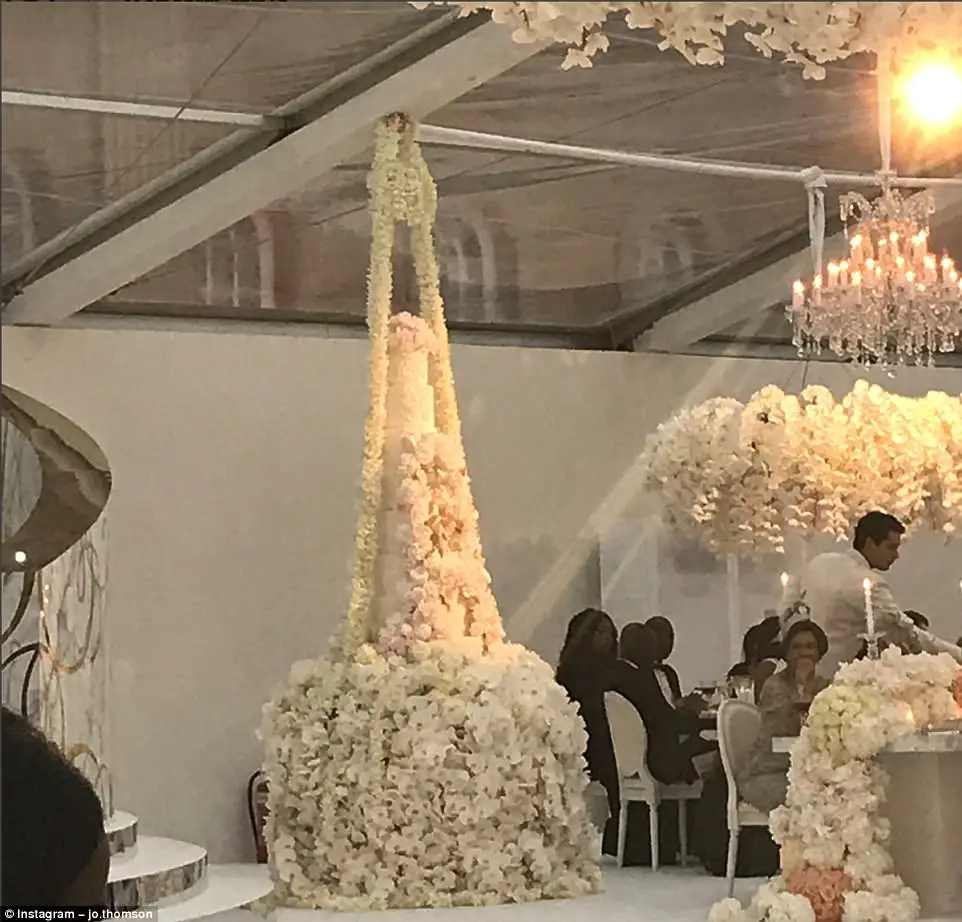 Inside Nigerian Oil Billionaire's Son's Lavish £5 Million Wedding At British Palace