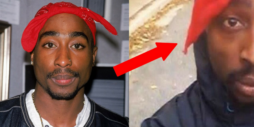 Fans Claim This Selfie Proves Rapper Tupac Shakur Is Alive Twenty Years After He Was Apparently Murdered