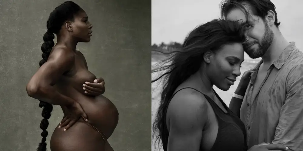 Serena Williams Poses In Risqué Nude Pregnancy Shoot For Vanity Fair! 