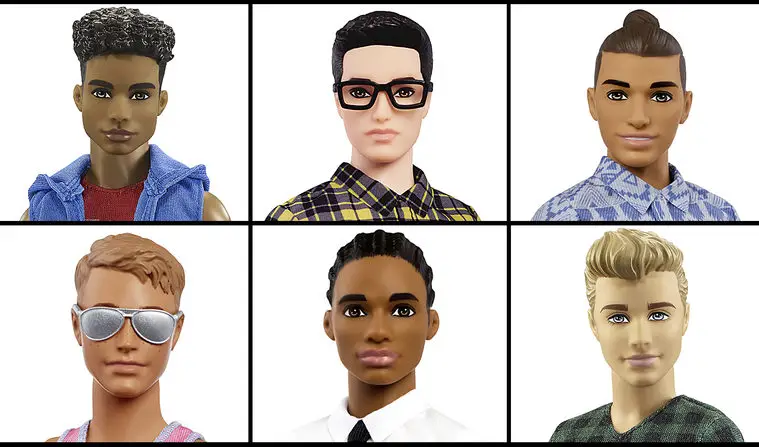 Barbie Launches Diverse Ken Dolls - Including A Brother With Cornrows!
