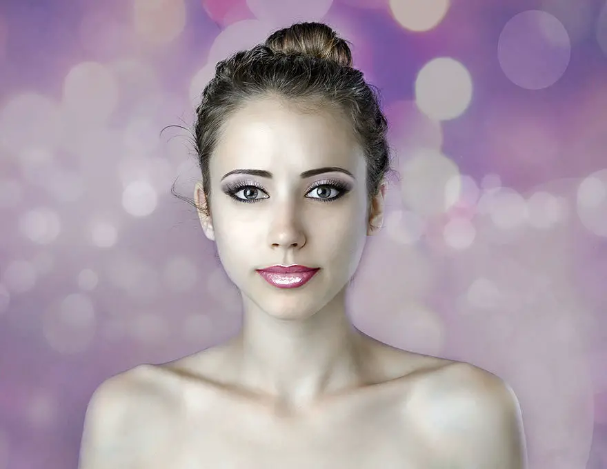 21 Countries Photoshopped Her Face To Show Different Standards Of Beauty
