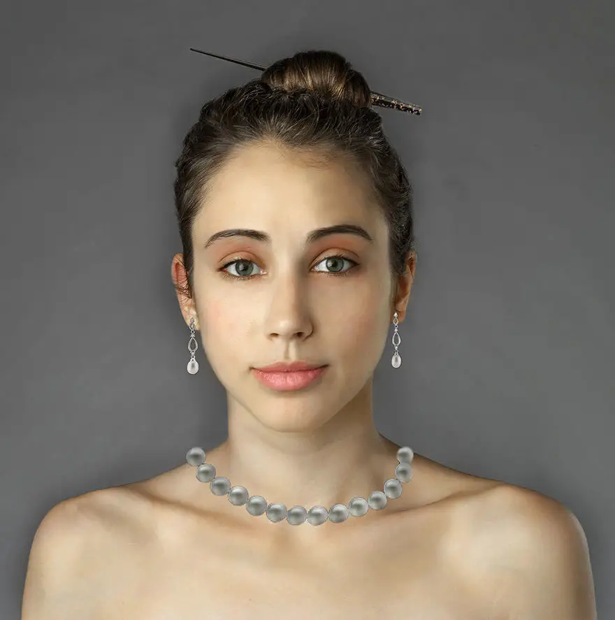 21 Countries Photoshopped Her Face To Show Different Standards Of Beauty