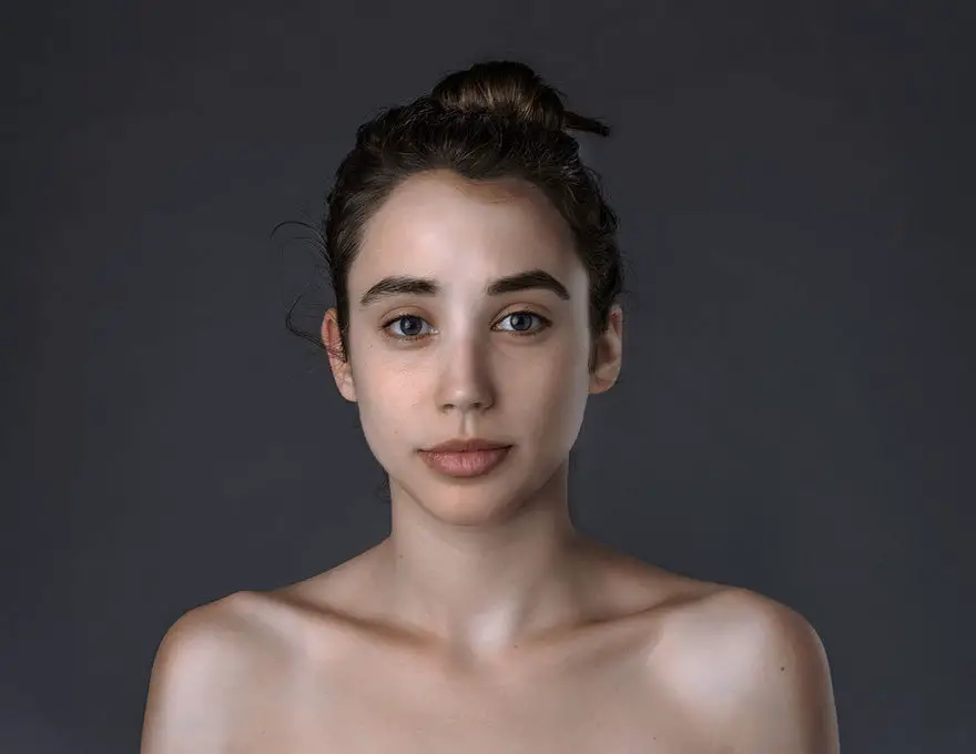 21 Countries Photoshopped Her Face To Show Different Standards Of Beauty