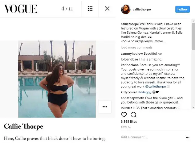 Plus Size Blogger Breaks Down In Tears As She Opens Up About Vile Online Abuse She Received After Featuring In Vogue