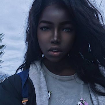 Meet The Stunning African American Model Nicknamed 'The Black Hannah