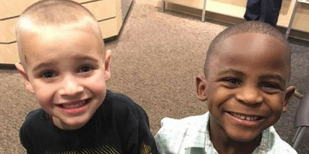 These 5-Year-Old BFF’s Got The Same Haircut To “Confuse” Their Teacher