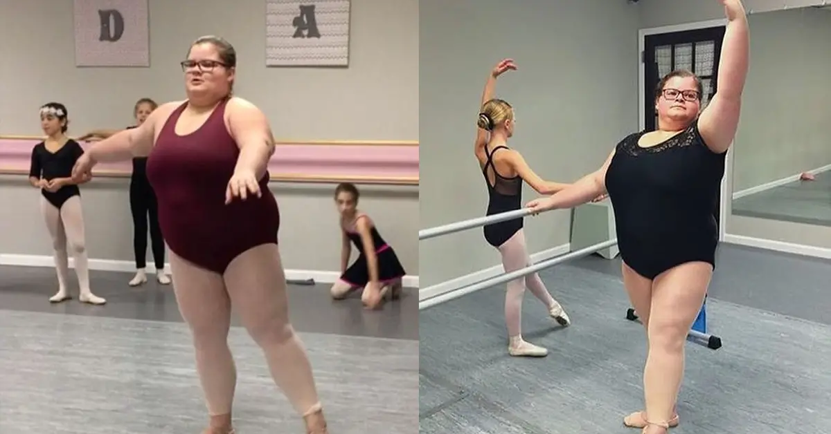 Plus Size Ballerina Becomes Online Sensation After Incredible Footage Of Her Dancing Goes Viral 8992