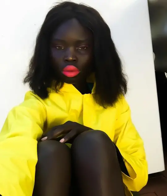 Meet Beautiful 19-Year-Old Dark-Skinned Model Florence Baitio