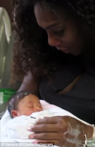 Serena Williams Shares First Photo Of Her Baby Girl Alexis Olympia Ohanian Jr. As Tennis Star Reveals They Spent Six Days In Hospital