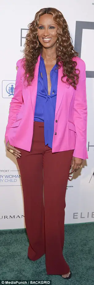 Supermodels Naomi Campbell and Iman Are Effortlessly Chic As They Attend A Luncheon In New York