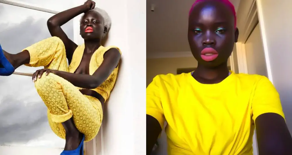 Beautiful Dark-Skinned Model Who Went Viral Releases New Stunning Photos