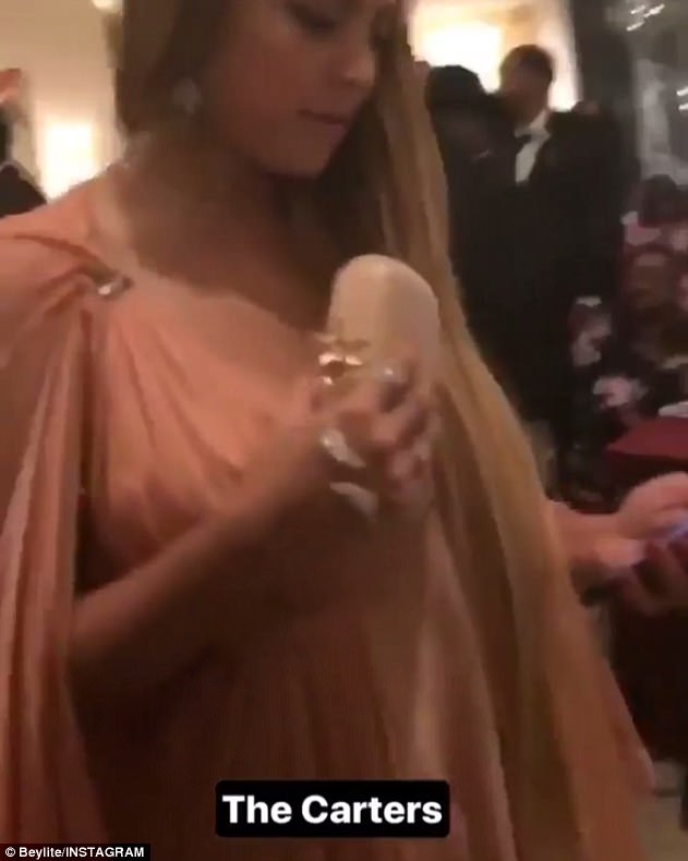 Beyonce Flashes Her Flat Stomach In Cropped Bardot Top FOUR Months After Giving Birth To Twins Rumi and Sir