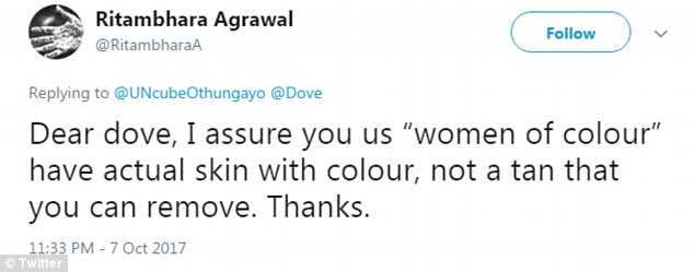 Dove Slammed On Social Media For Ad Of Black Woman Taking Off Her Skin To Become A White Woman
