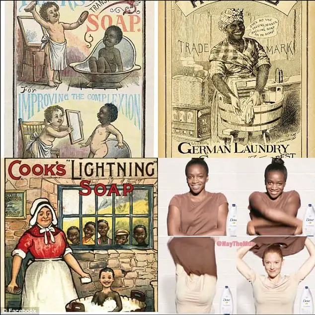 Dove Slammed On Social Media For Ad Of Black Woman Taking Off Her Skin To Become A White Woman