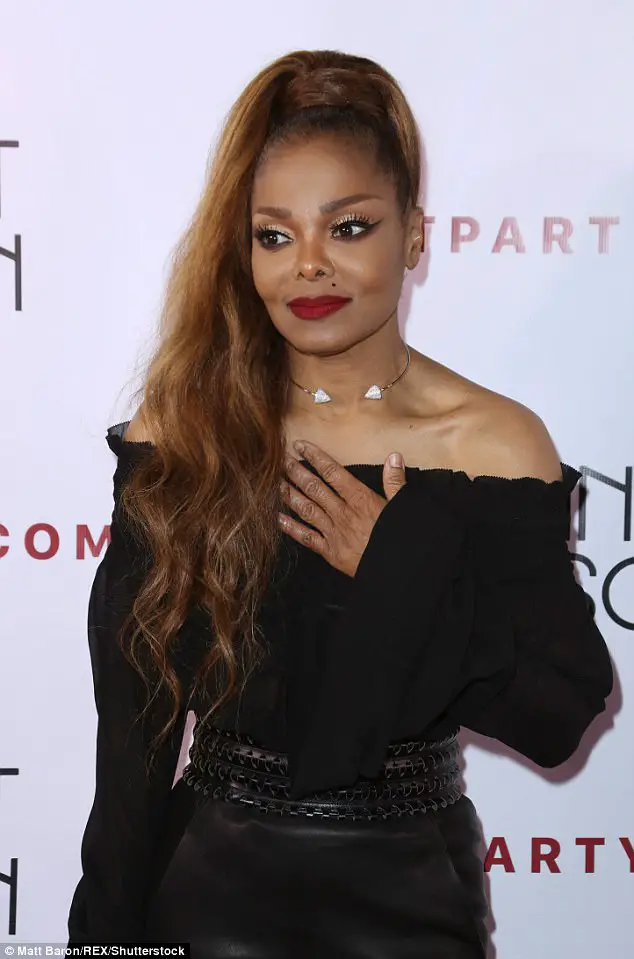 Janet Jackson, 51, Show Off Her Svelte Figure At Concert Party In LA