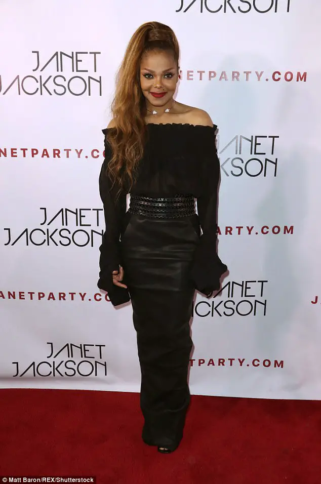 Janet Jackson, 51, Show Off Her Svelte Figure At Concert Party In LA