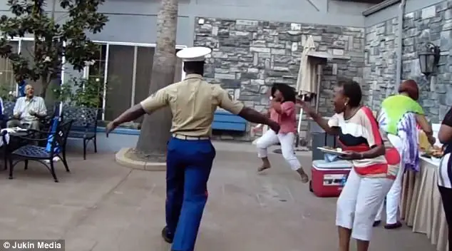 Mom Has Epic Freak-Out When Her Marine Son Surprises Her At Family Reunion After Being Away For TWO Years!