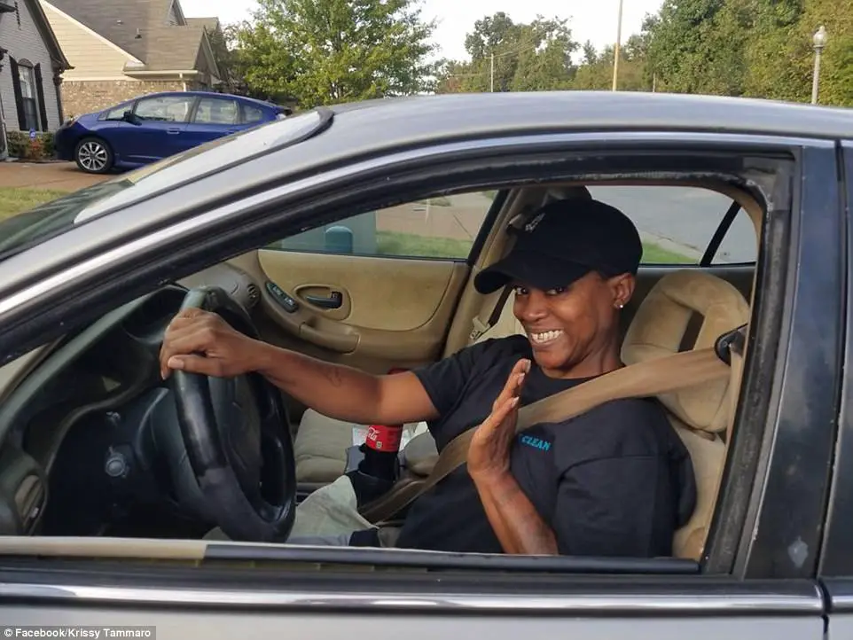 Emotional Moment Woman Who Spends Six HOURS Walking And Riding A Bus To Work Is Gifted With A Car By Her Co-Workers