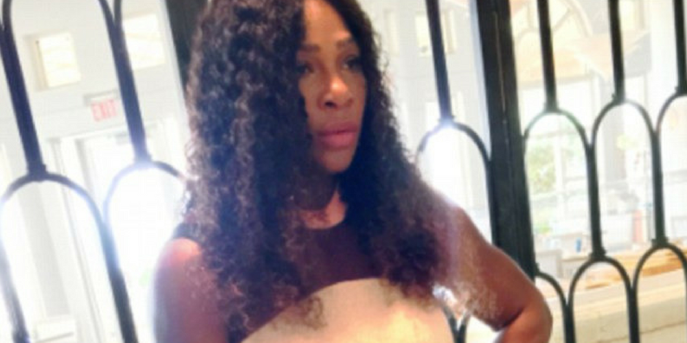 Serena Williams Flaunts Slender Figure In Sleeveless Mini Dress Just One Month After Welcoming Daughter Alexis
