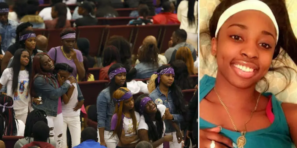 One Thousand Mourners Turn Out For Funeral Of 19YearOld Kenneka
