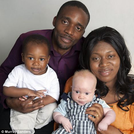 Meet The Black Parents Shocked When Their Son Was Born White With