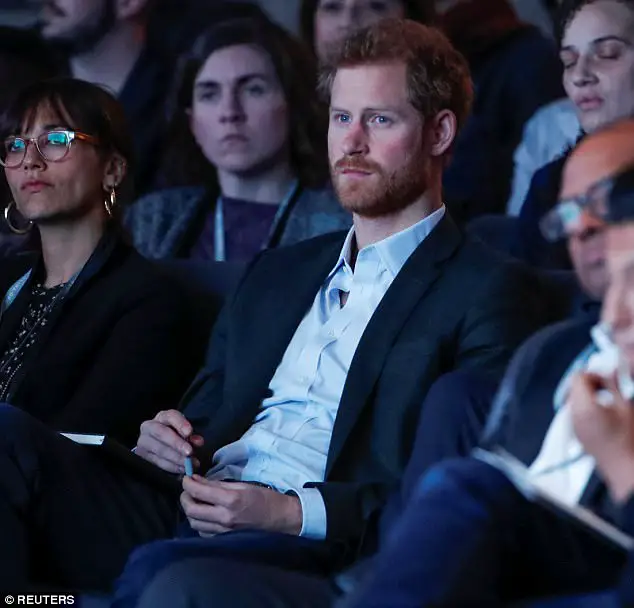 Prince Harry Leaves A Group Of Teen Girls Swooning As He Surprises Them With A Visit At Their Chicago School With Michelle Obama