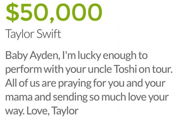 Mom Who Earned Support Online, Including From Taylor Swift, While Fundraising For Her Son's Cancer Treatment Reveals Her Three-Year-Old Has Died