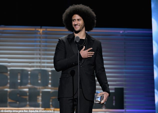 [VIDEO] Beyonce Makes Surprise Appearance To Present 'Humbled' Colin Kaepernick with Muhammad Ali Legacy Award