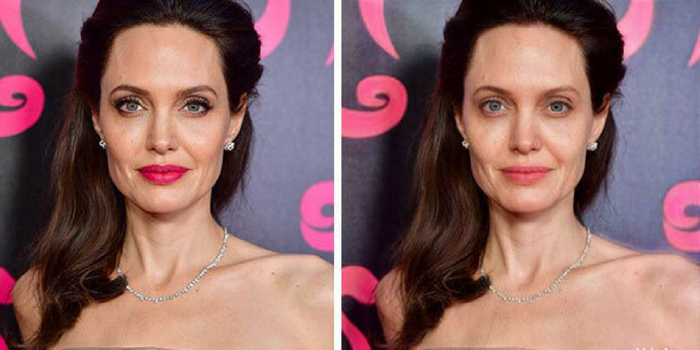 Someone Used An App That Removes Makeup And Tested It On Celebrities – The Results Are Mind Blowing!