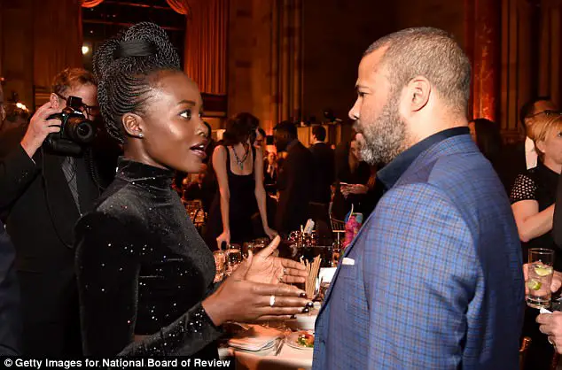 Lupita Nyong'o Dazzles In A Sparkling Crop Top And Skirt For National Board Of Review Awards