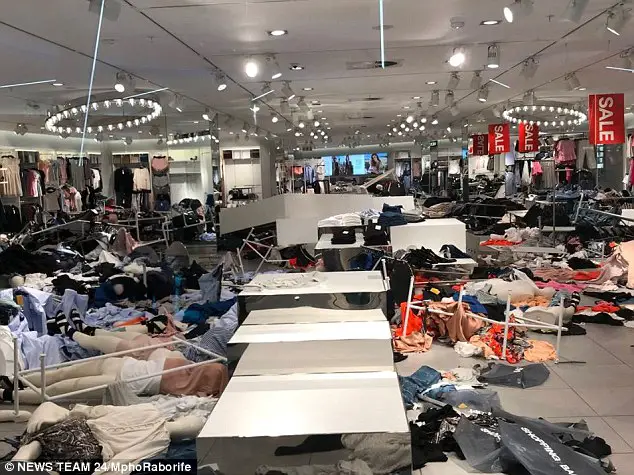 Protesters Trash H&M Stores As Race Row Over ‘Coolest Monkey In The Jungle’ Featuring Black Child Escaltes