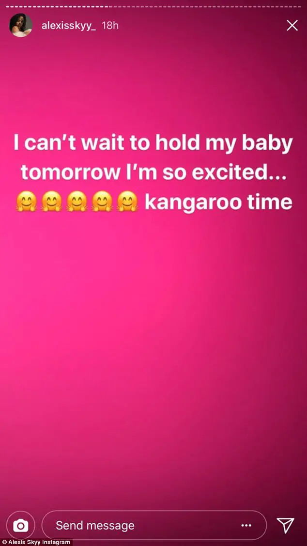 Fetty Wap's Ex Alexis Skyy Cradles Daughter Alaiya For First Time Following Premature Birth