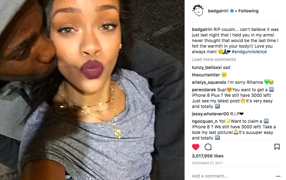 Man Is Remanded In Barbados Jail For 'Shooting Dead Rihanna's Cousin Just Hours After He Spent Christmas With The Singer'