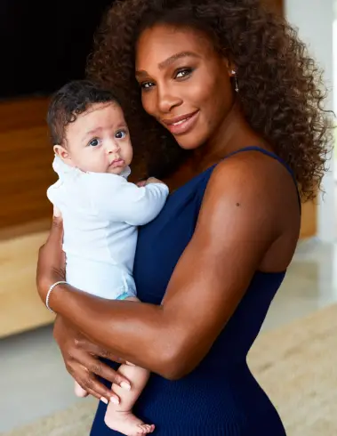 Serena Williams Reveals She Had An Emergency C-Section With Baby Olympia, As She Covers The Latest Issue Of Vogue