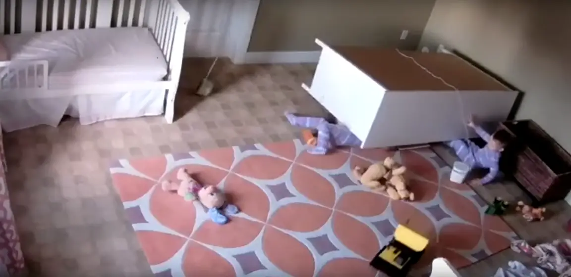 Two-Year-Old Boy Miraculously Saved By His Twin Brother