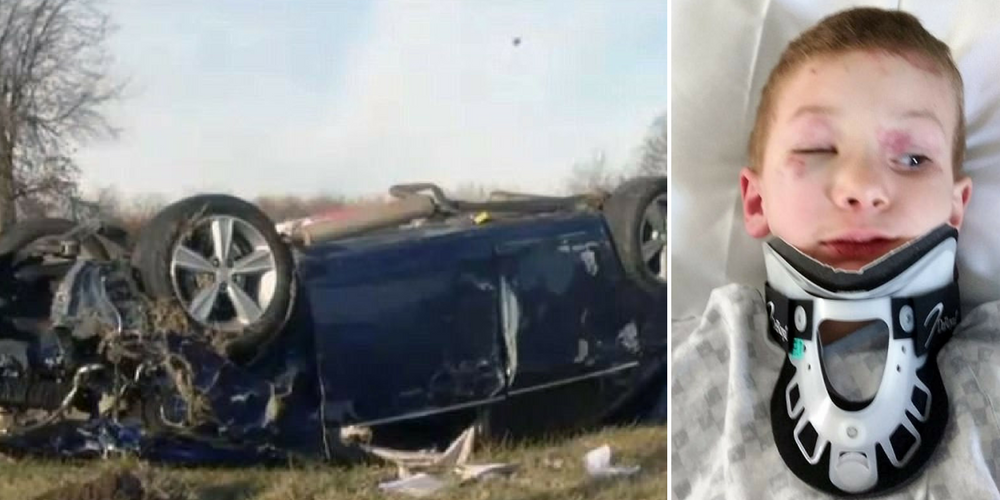 7-Year-Old Miraculously Survives A 100mph Crash After Stealing A Car For The Fourth Time In The Same Week!