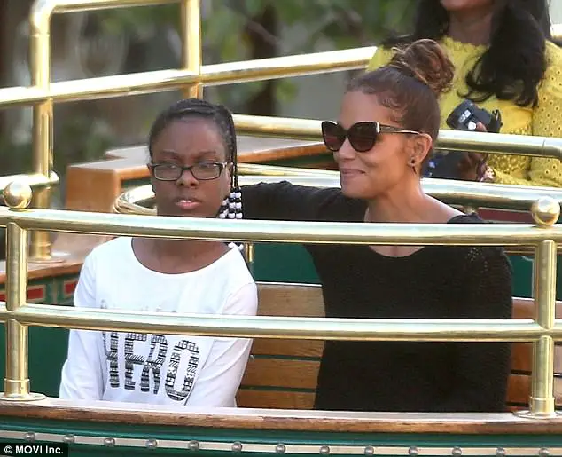 Halle Berry Spends The Day With Teen From Make-A-Wish Foundation