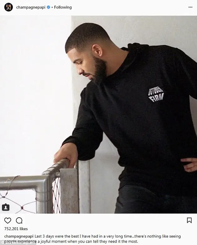 Drake Surprises Mom-Of-Five With A $10,000 Shopping Spree, Massage And Dinner After Learning Of Her Four-Hour Commute To Work