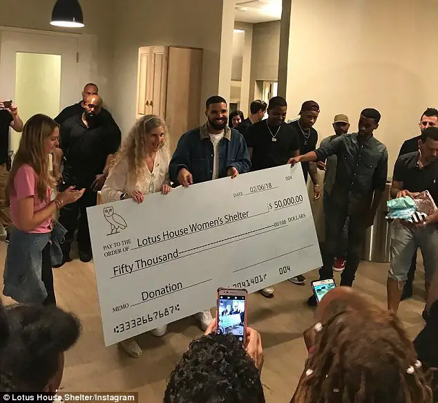 Drake Surprises Mom-Of-Five With A $10,000 Shopping Spree, Massage And Dinner After Learning Of Her Four-Hour Commute To Work